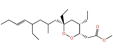 11,12-Didehydroplakortide Q methyl ester